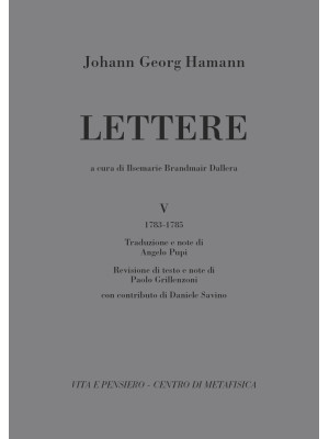 Lettere. Vol. 5: (1783-1785)