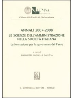 Annali (2007-2008). Le scie...