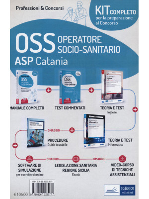 Kit concorso OSS ASP Catani...
