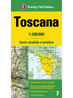 Toscana 1:200.000. Carta st...