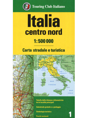 Italia centro nord 1:500.000