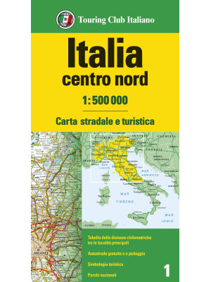 Italia centro nord 1:500.00...