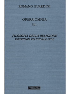 Opera omnia. Vol. 2/1: Filo...