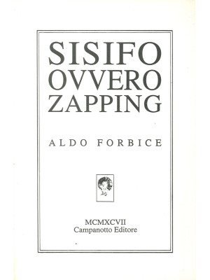 Sisifo ovvero zapping