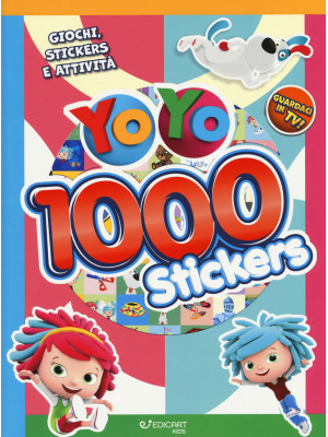 1000 stickers. Giochi, stic...