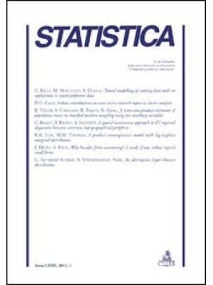Statistica (2012). Vol. 3