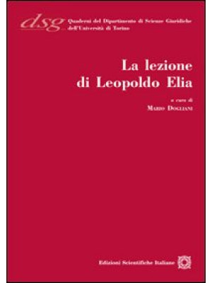 La lezione di Leopoldo Elia