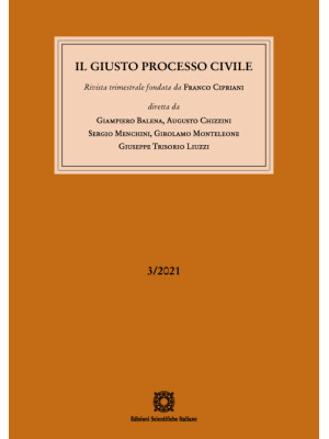 Il giusto processo civile (2021). Vol. 3
