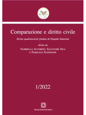 Comparazione e diritto civile (2022). Vol. 1
