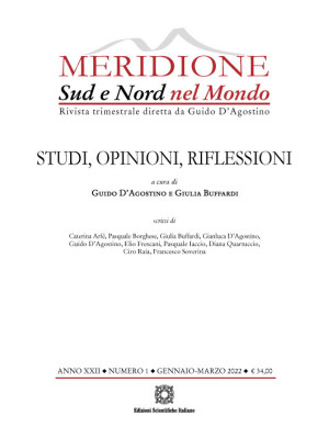 Meridione (2022). Vol. 1: Studi, opinioni, riflessioni