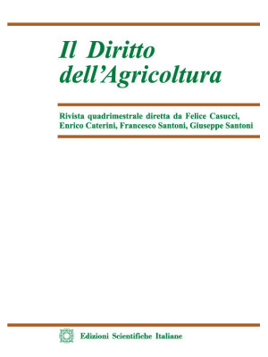 Il diritto dell'agricoltura (2021). Vol. 2