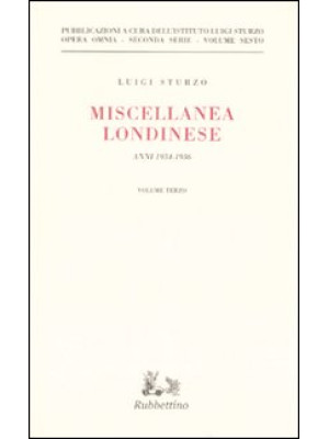 Miscellanea londinese (1934...