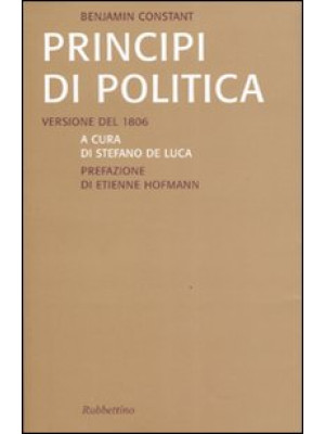 Principi di politica. Versione inedita del 1806
