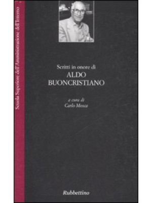 Scritti in onore di Aldo Bu...