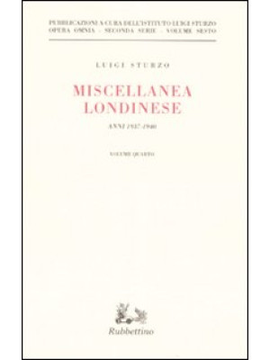 Miscellanea londinese (1937...
