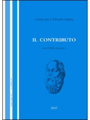 Il contributo (2007). Vol. 1