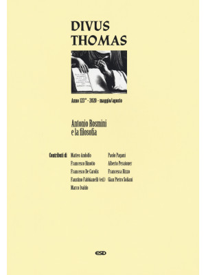 Divus Thomas (2020). Vol. 2...