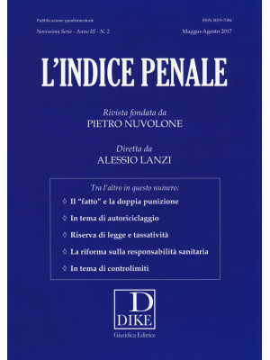 L'indice penale (2017). Vol. 2