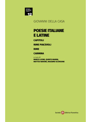 Poesie italiane e latine: C...