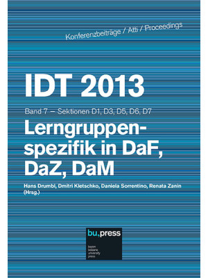 IDT 2013. Lerngruppenspezif...