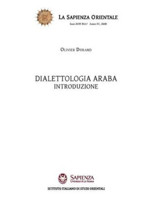 Dialettologia araba. Introd...