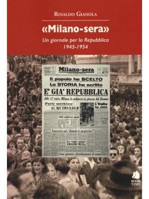 «Milano-sera». Un giornale ...