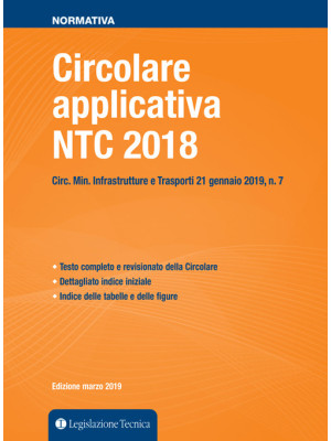 Circolare applicativa NTC 2018