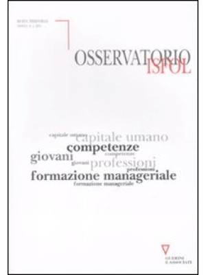 Osservatorio Isfol (2011). ...
