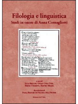 Filologia e linguistica. St...