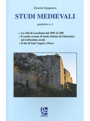 Studi medievali. Quaderno. ...