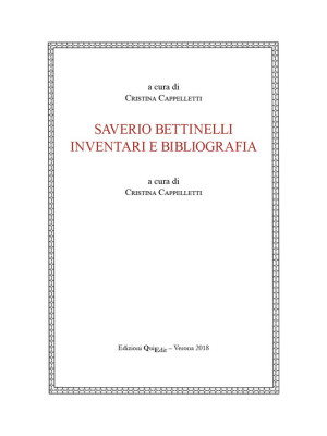 Saverio Bettinelli. Inventa...
