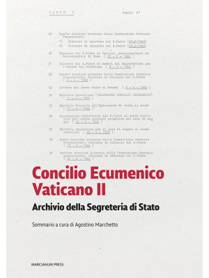 Concilio Ecumenico Vaticano...
