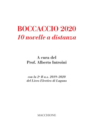 Boccaccio 2020. 10 novelle ...