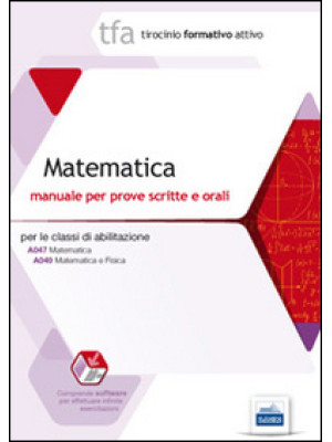 TFA 11. Matematica. Manuale...