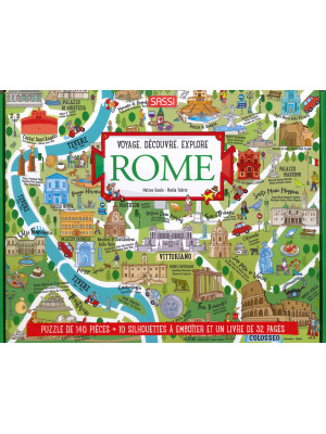 Découvre et explore Rome. Ediz. a colori. Con puzzle