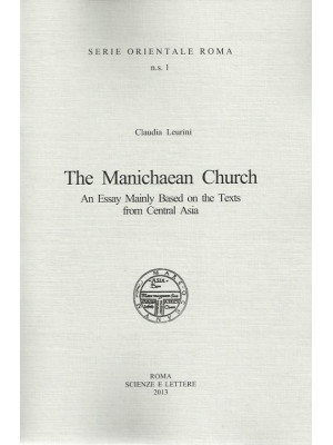 The manichaen church an ess...