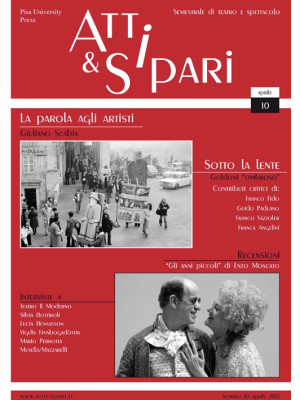 Atti & sipari (2012). Vol. 10