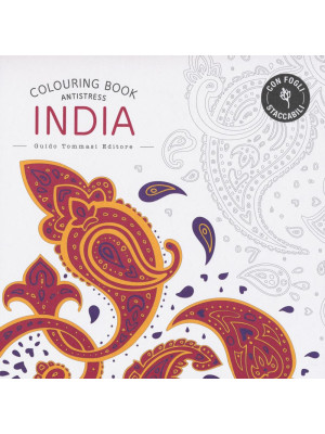 India. Colouring book antis...