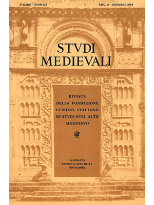 Studi medievali (2018). Vol...
