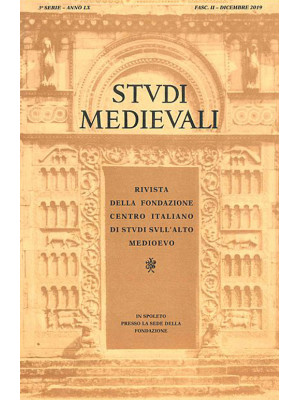 Studi medievali (2019). Vol. 2