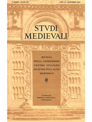 Studi medievali (2020). Vol. 2