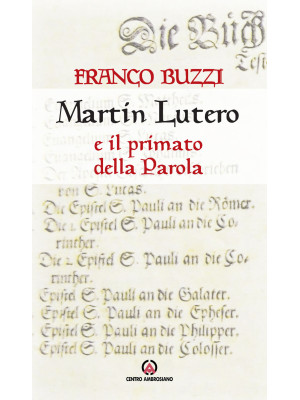 Martin Lutero e il primato ...