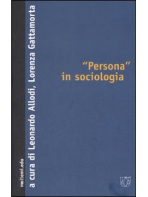 «Persona» in sociologia