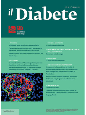 Il diabete (2015). Vol. 27/2