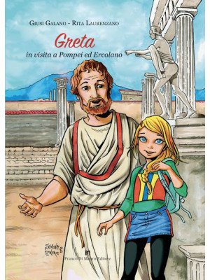 Greta in visita a Pompei ed...