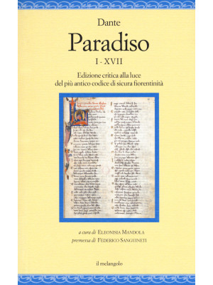 Paradiso I-XVII. Edizione c...
