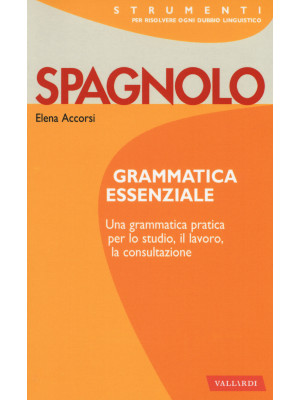 Spagnolo. Grammatica essenz...