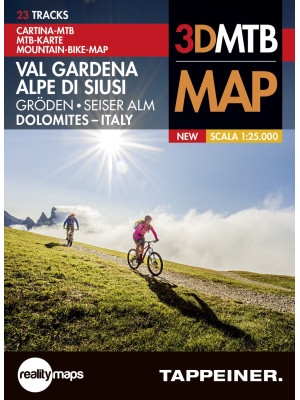 Cartina MTB. Val Gardena-Al...