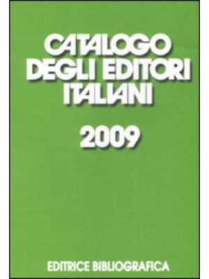 Catalogo degli editori ital...