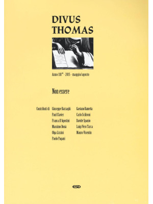 Divus Thomas (2015). Vol. 2...